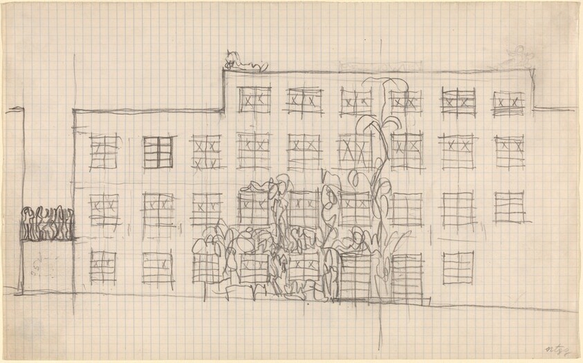 Sketch for a Building Exterior