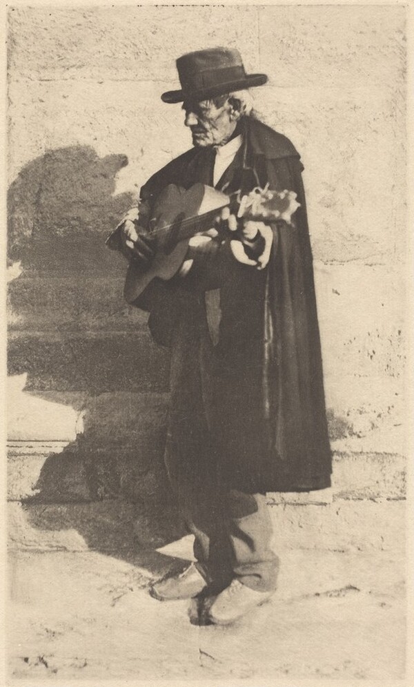 A Blind Musician - Granada