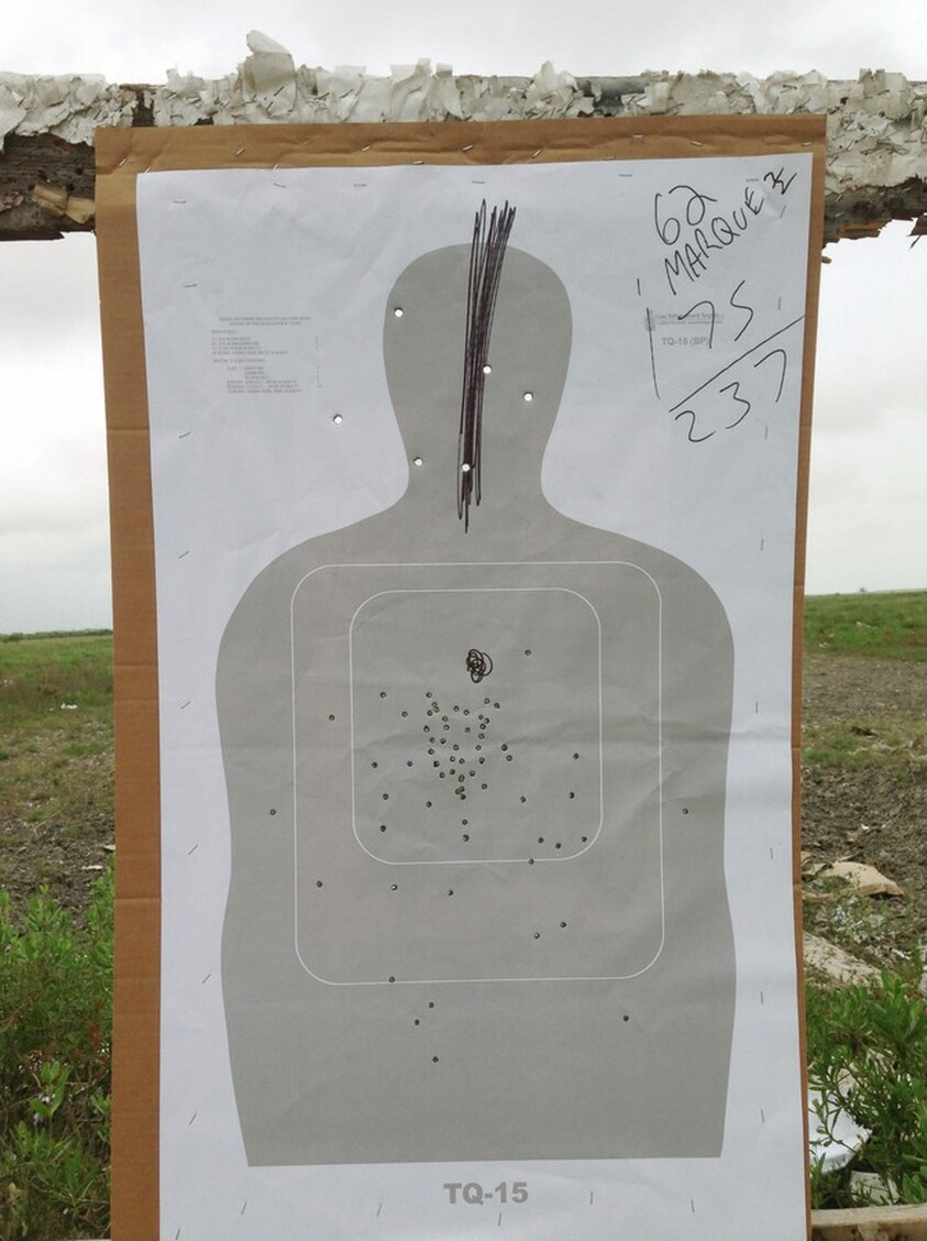 Border Patrol Target #30, Lower Rio Grande National Wildlife Refuge, Texas