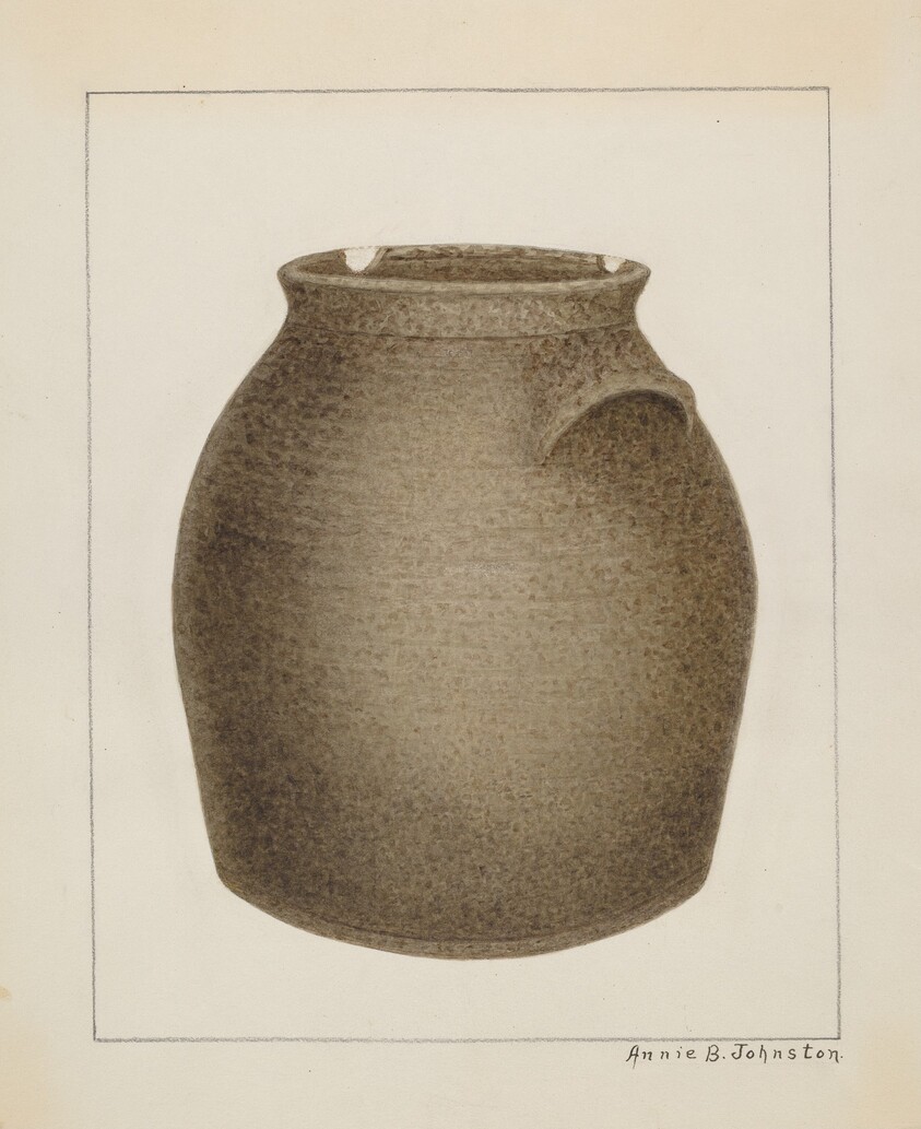 Stoneware Jar