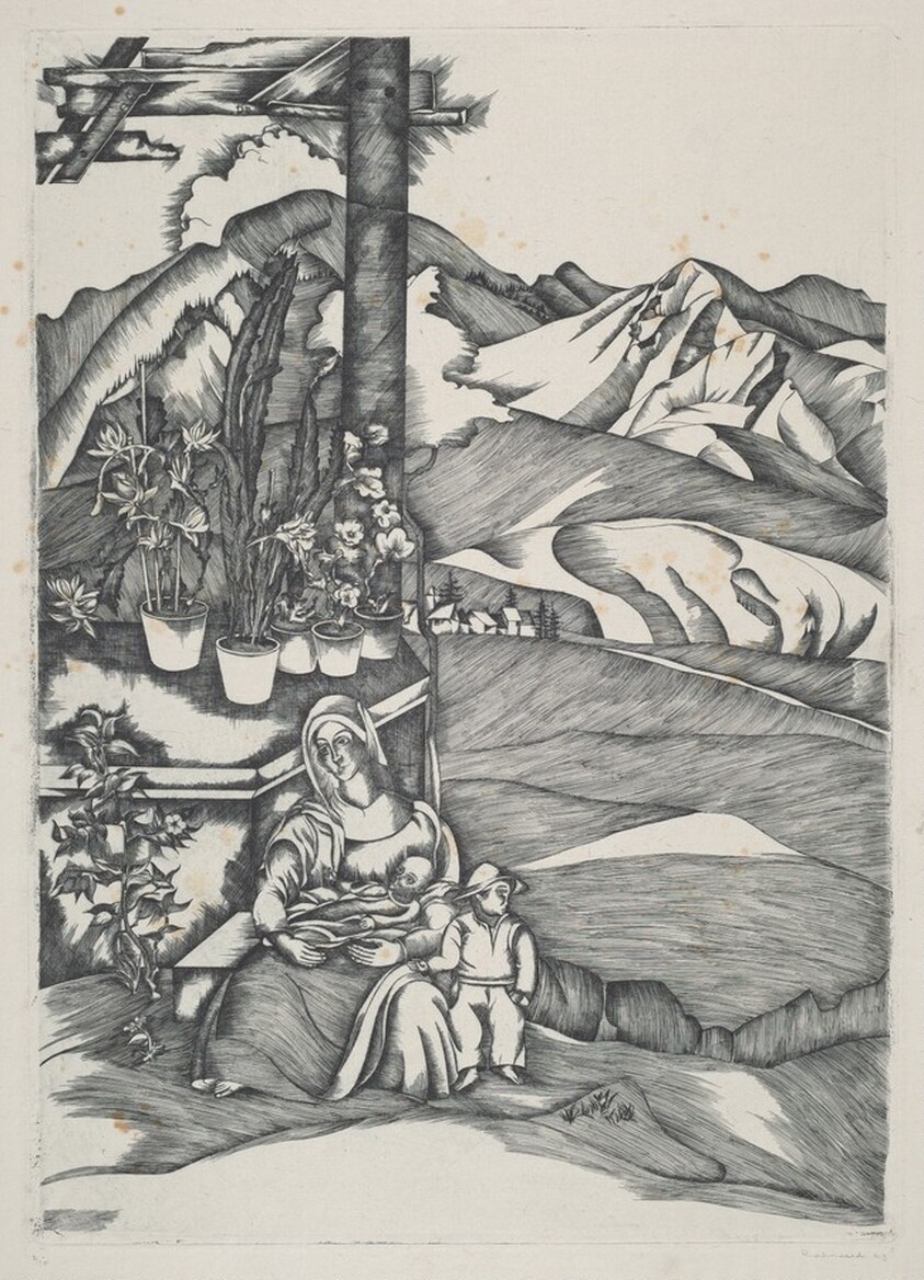 Mother with Children