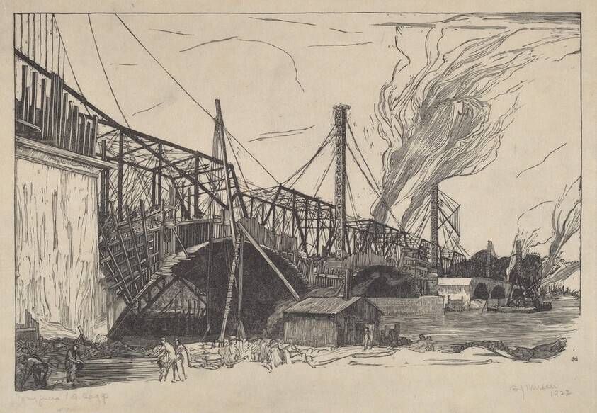 Untitled (Bridge Construction)
