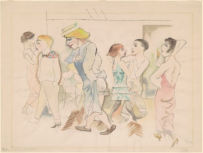 In der Petite Chaumière, Monmartre (In the Little Cottage, Montmartre)