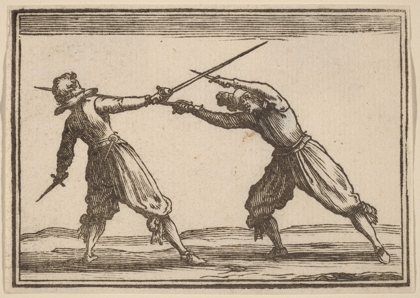 Duel with Swords and Daggers