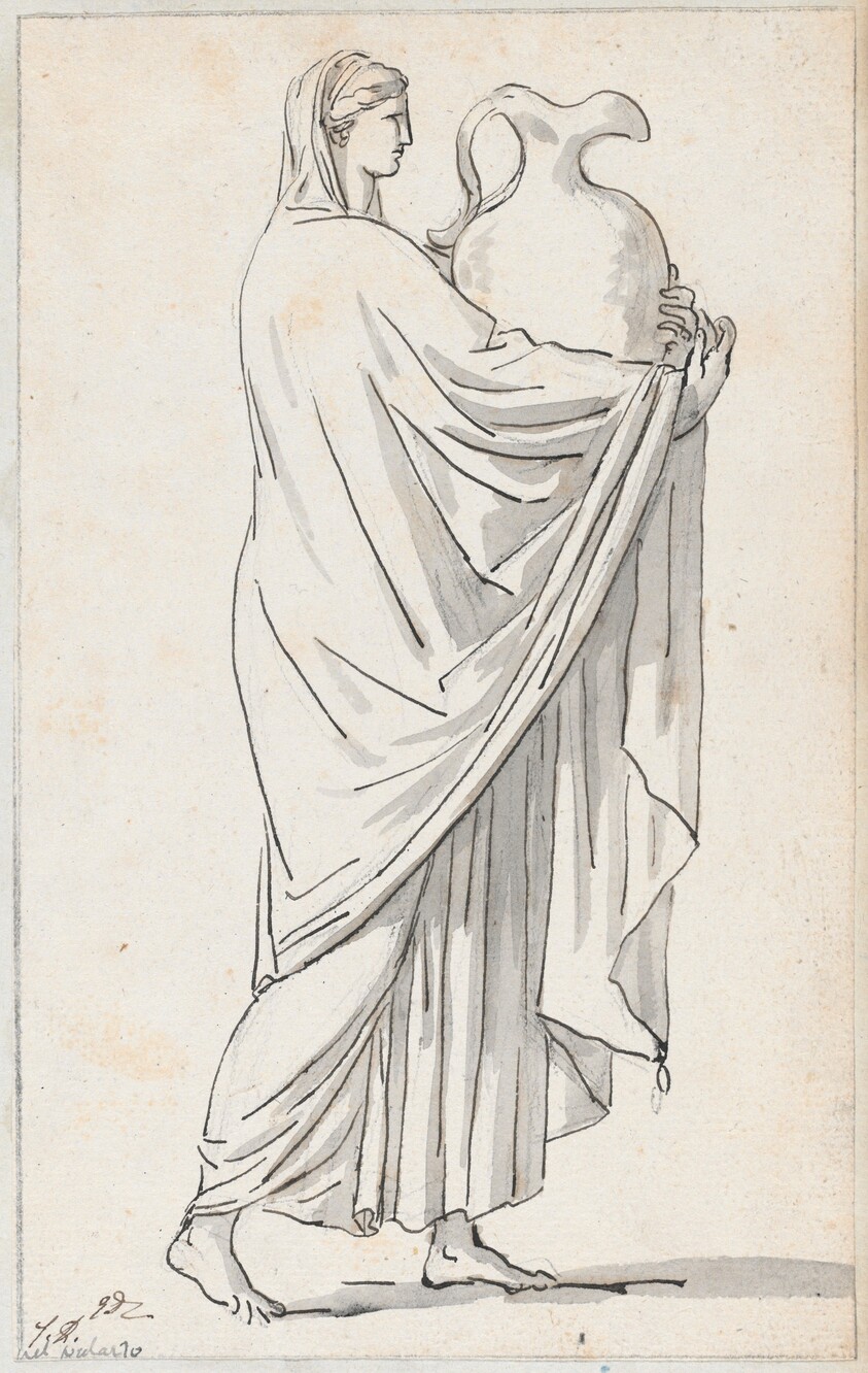 Woman with a Pitcher, from the Palazzo Mattei