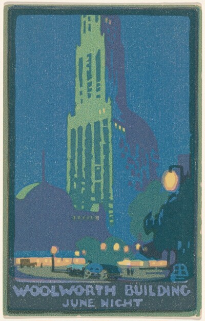 Woolworth Building June Night