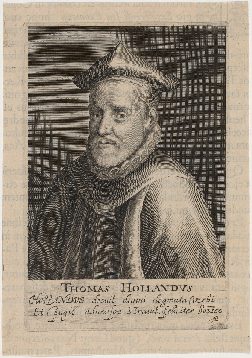 Thomas Holland, Regius Professor of Divinity at Oxford, and Rector of Exeter College