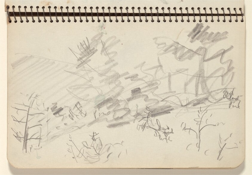 Seated Figure in a Landscape