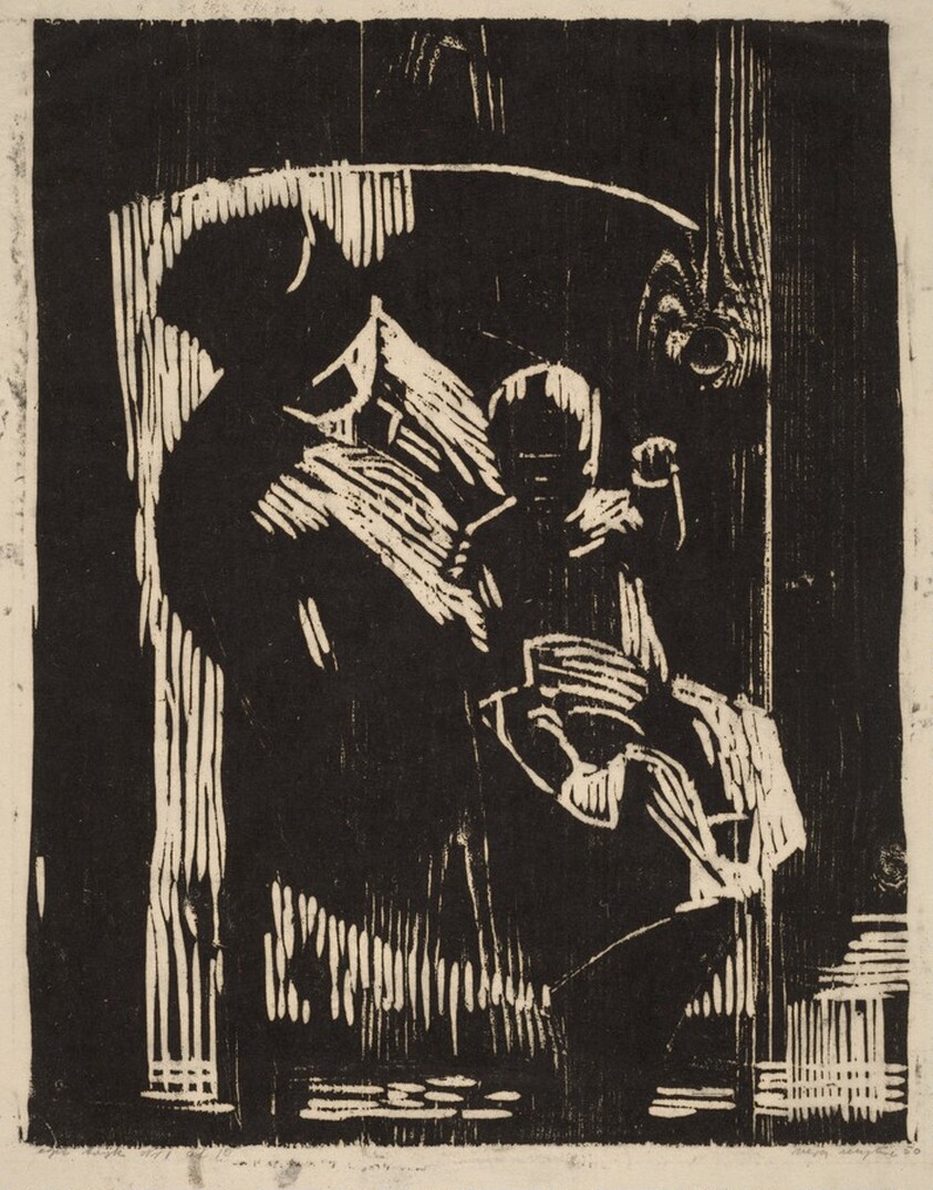 Mother and Child, Seated