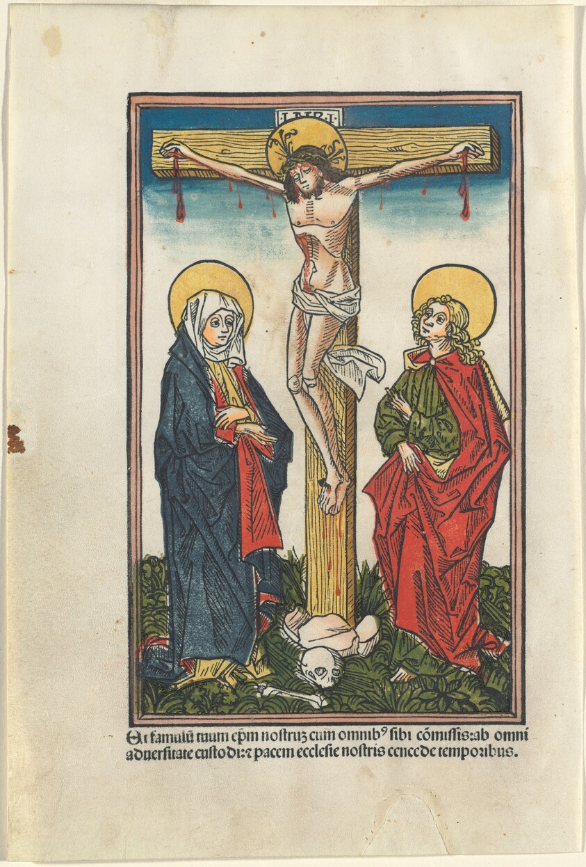 Christ on the Cross with the Virgin and Saint John