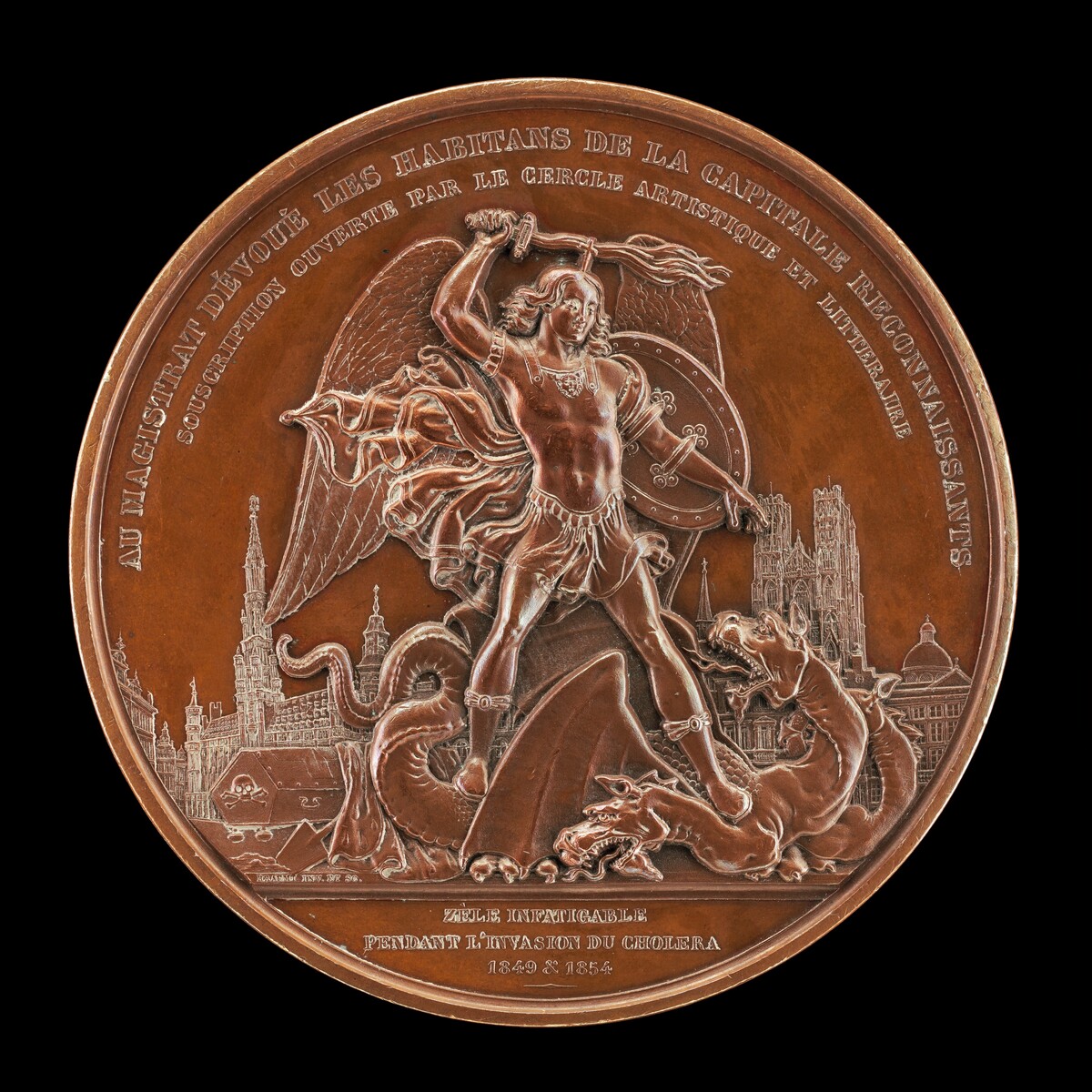 The Cholera Epidemics of 1849 and 1854 [reverse]