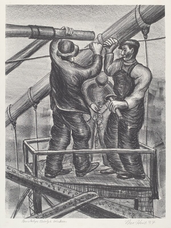 Brooklyn Bridge Workers