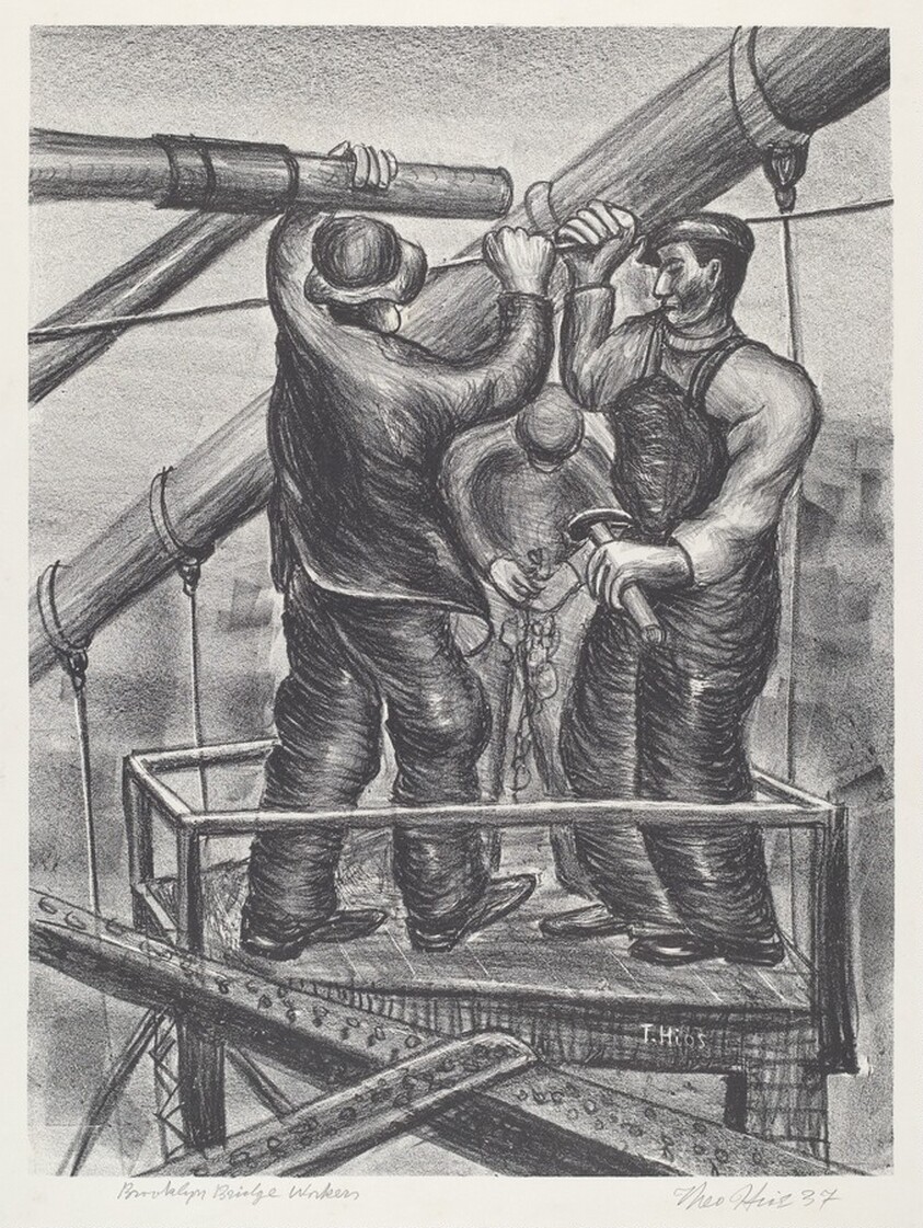 Brooklyn Bridge Workers