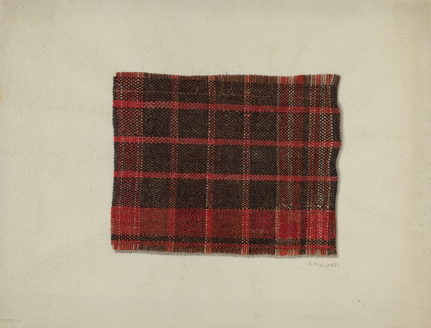 Piece of Wool Plaid