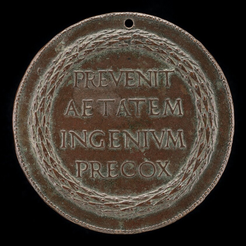 Inscription in a Wreath [reverse]