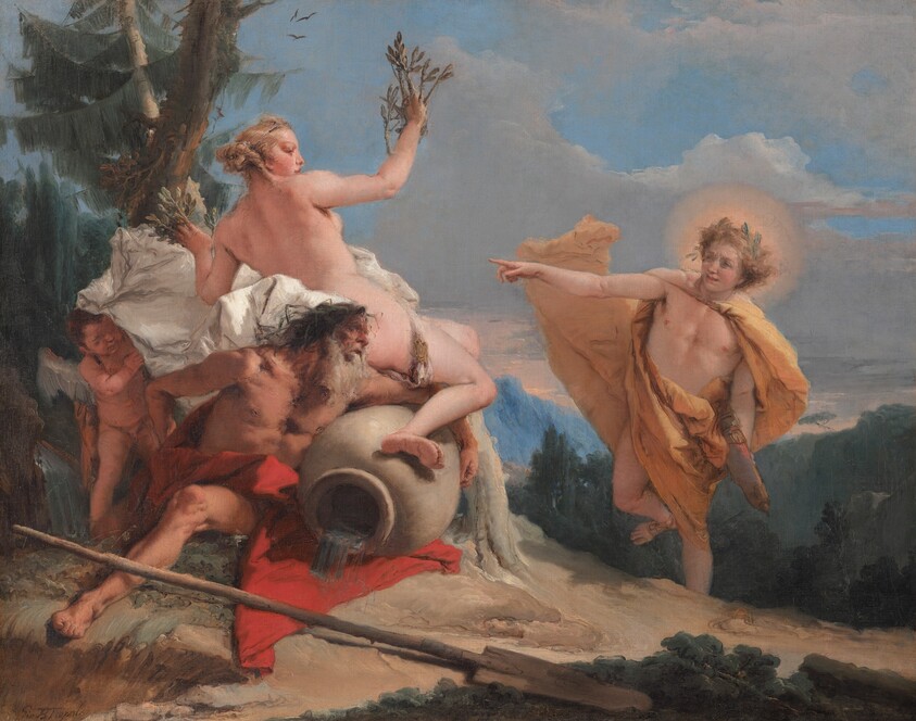 Apollo Pursuing Daphne