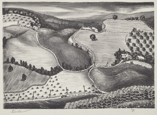 Untitled (Woodstock Landscape)