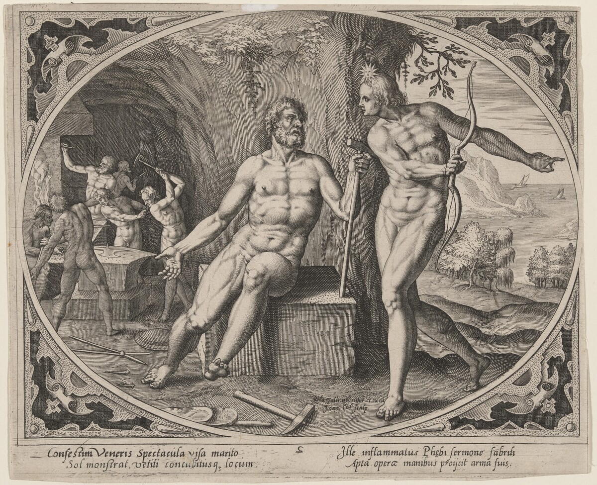 Phoebus Telling Vulcan of His Wife's Adultery
