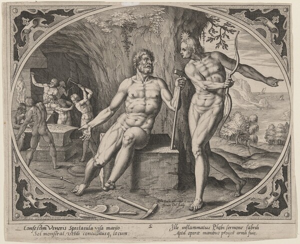 Phoebus Telling Vulcan of His Wife's Adultery