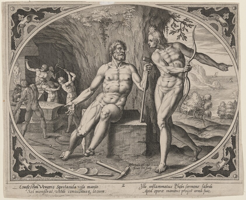 Phoebus Telling Vulcan of His Wife's Adultery