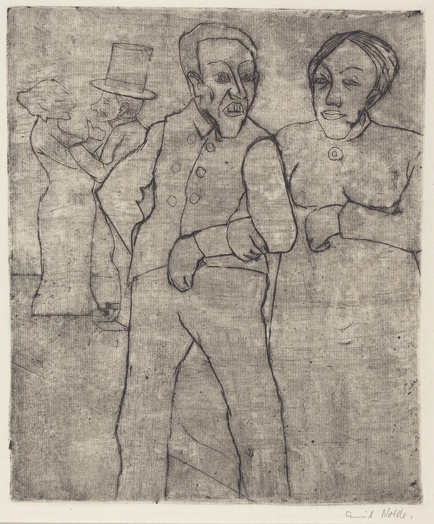 People in a Village Inn (Leute im Dorfkrug)