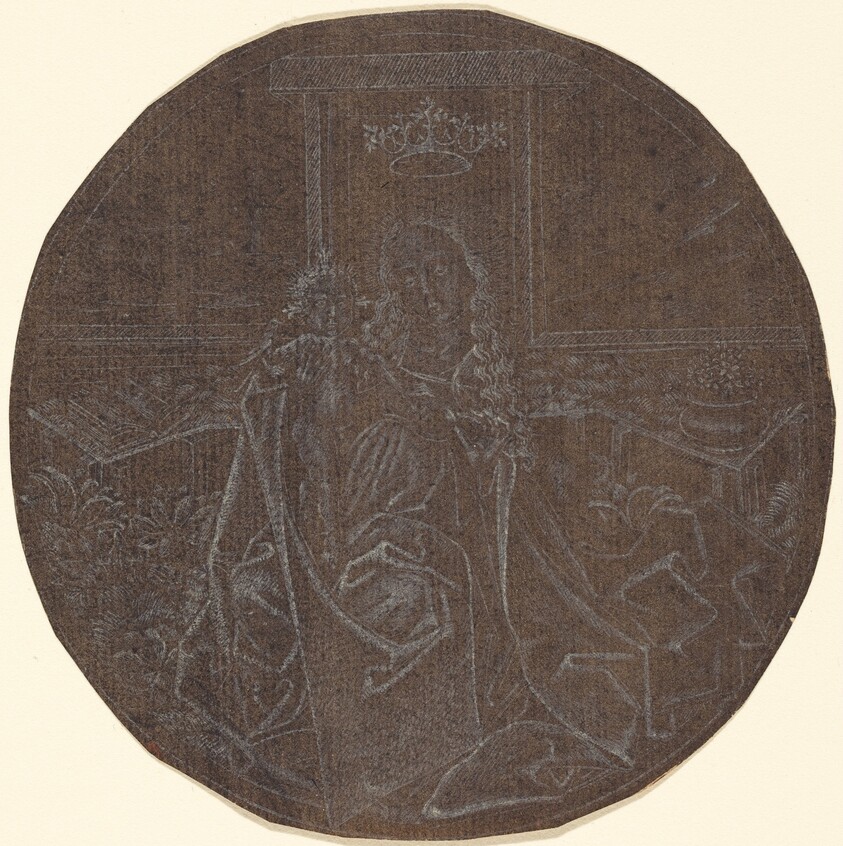 The Madonna and Child in a Garden