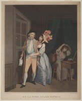 It was pulled today (On la tire aujourd'hui), Salvatore Tresca after Louis-Léopold Boilly