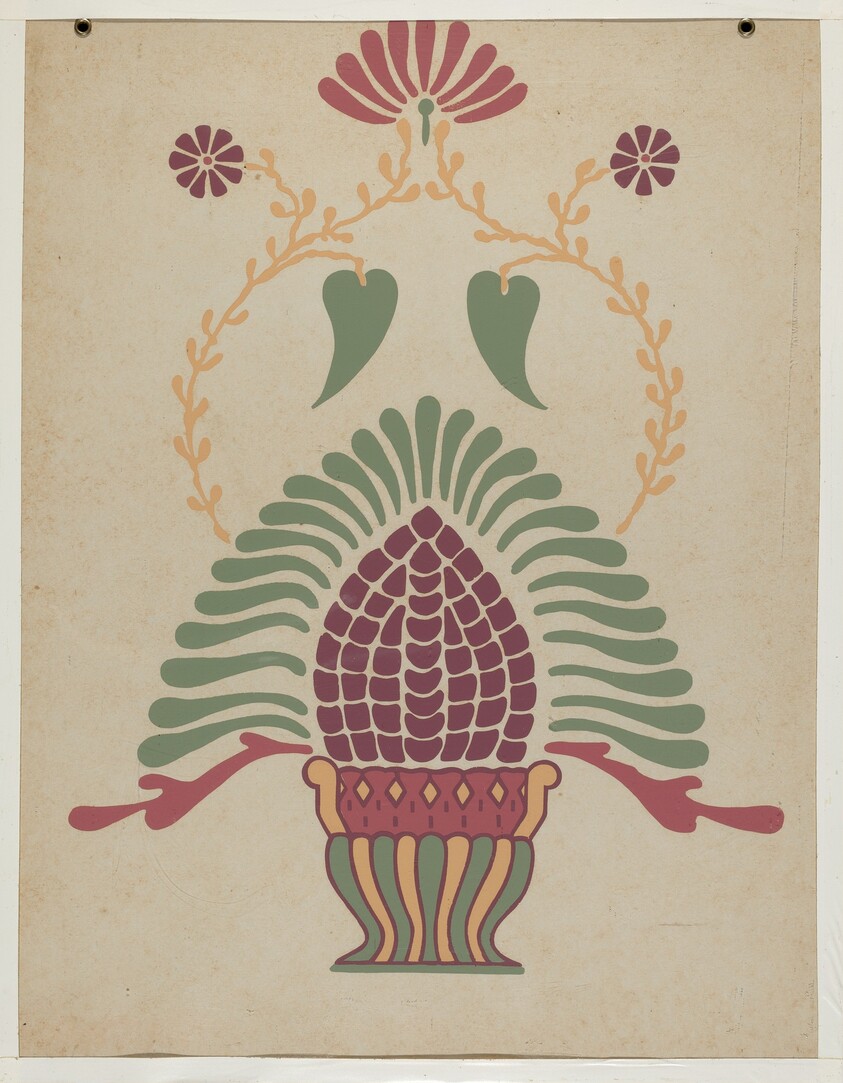 San Gabriel Mission Priest's Vestment from the portfolio "Decorative Art of Spanish California"