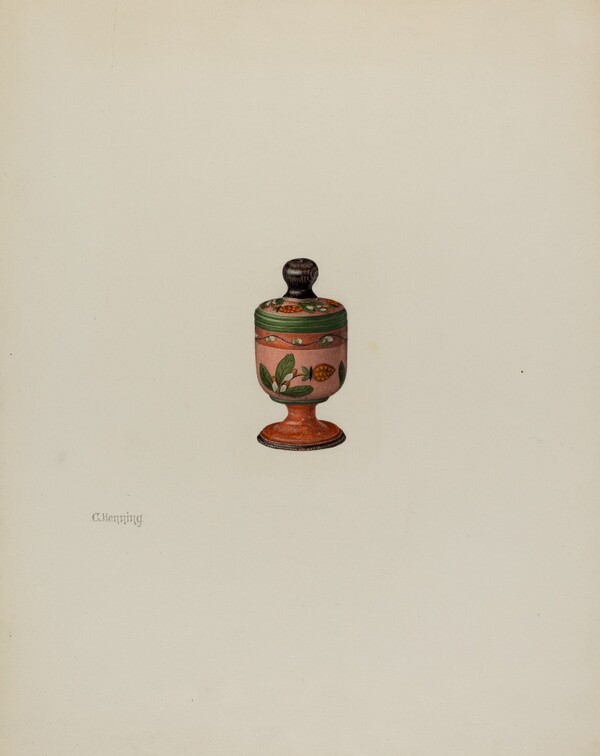 Pa. German Saffron Box