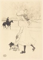 In the Woods (Au bois), Henri de Toulouse-Lautrec, 1899