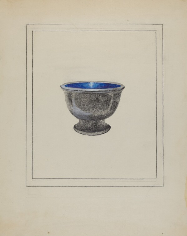 Pewter Salt or Sugar Bowl