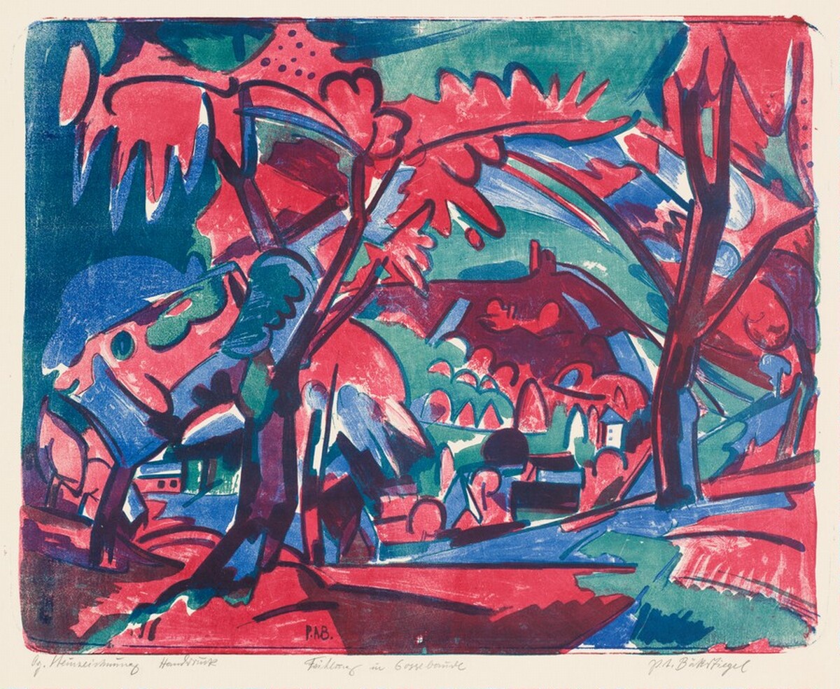 Frühling in Cossebaude (Spring in Cossebaude)