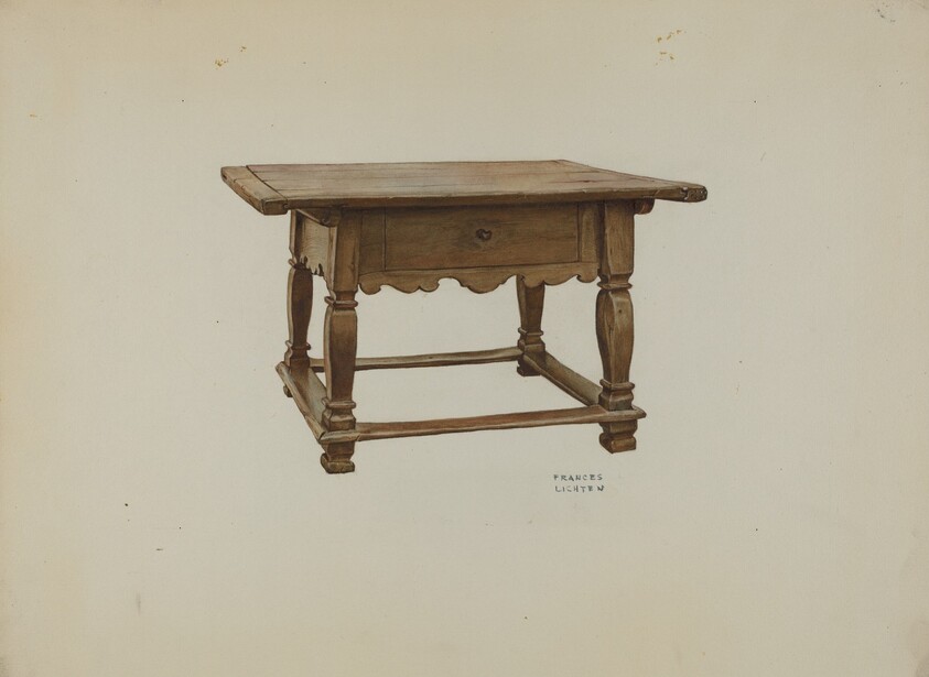 Pa. German Table