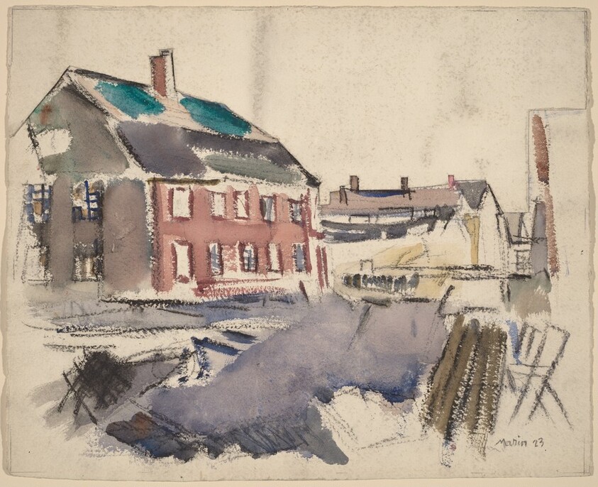 Old House, Waterfront, Stonington, Maine