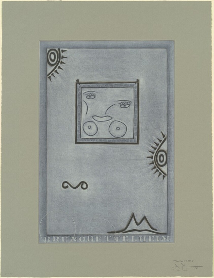 Untitled (White Mezzotint) [trial proof]