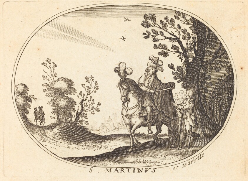 Saint Martin and the Beggar