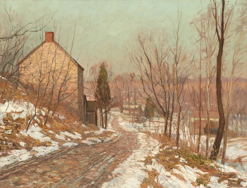 The Road to Center Bridge