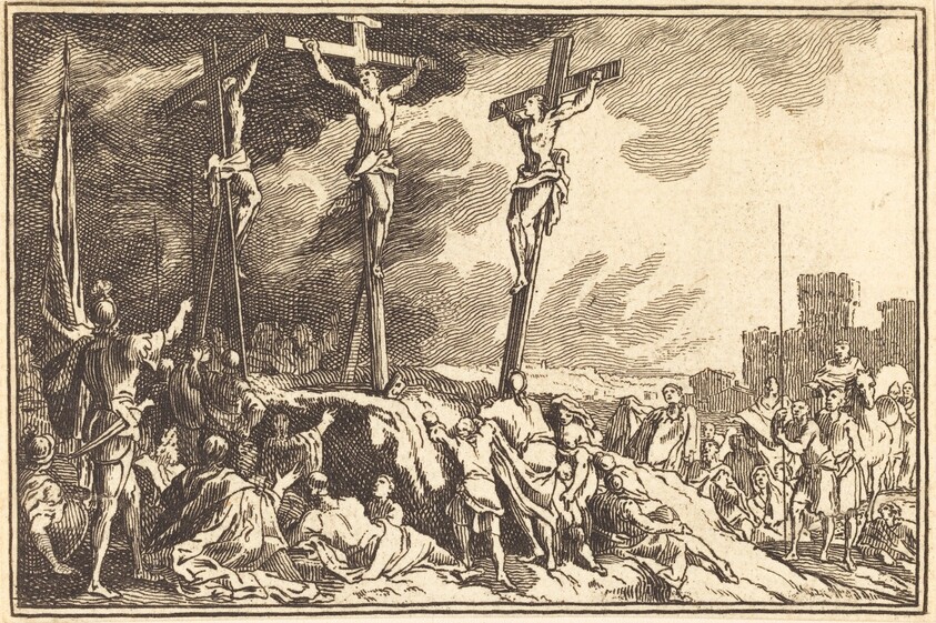 Christ on the Cross between the Two Thieves