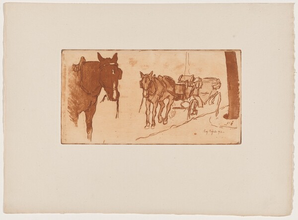 Station de fiacre (Cab Stand)