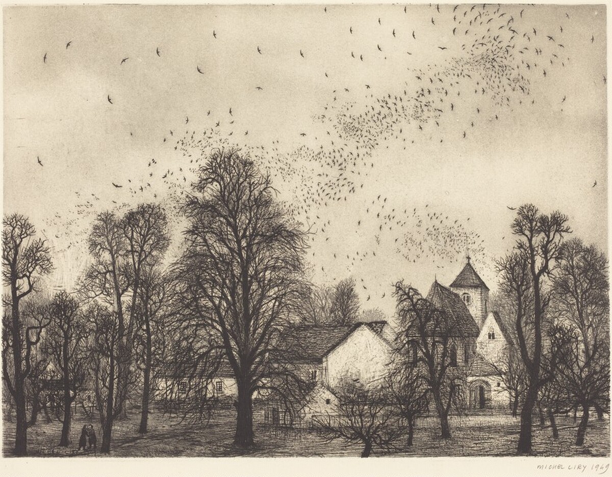 Winter in Ile-de-France