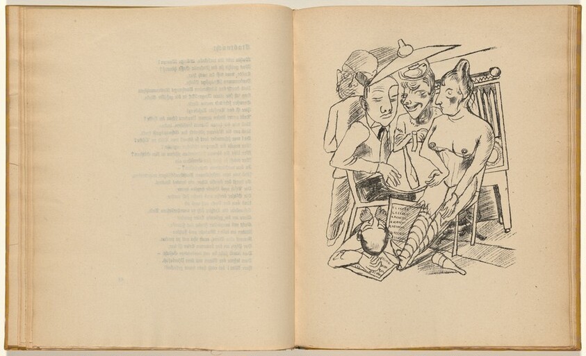 Stadtnacht (City Night) (plate 2) from Stadtnacht (City Night)