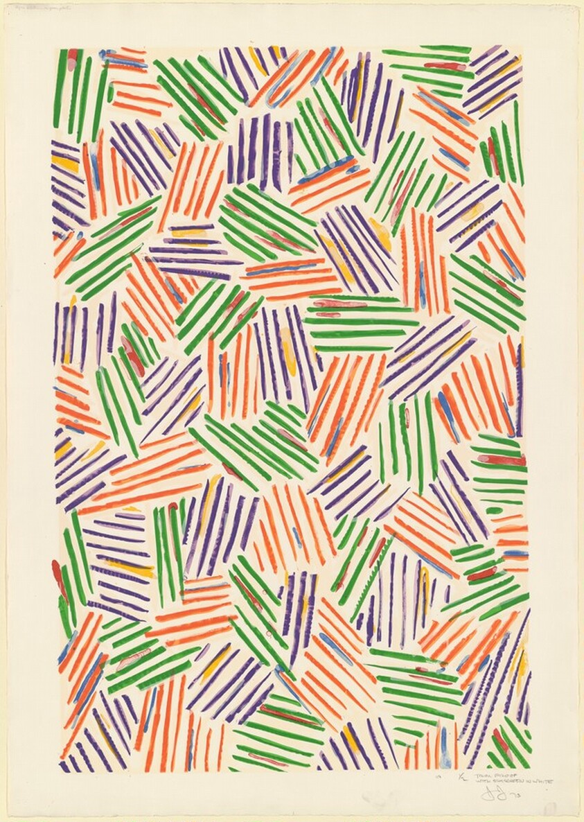 Four Panels from Untitled 1972 [A panel, trial proof 1]