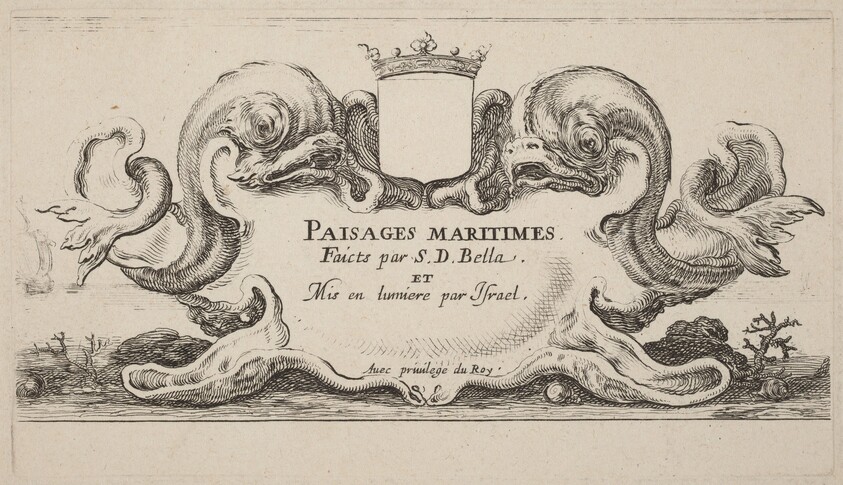 Title Page for "Paysages maritimes"