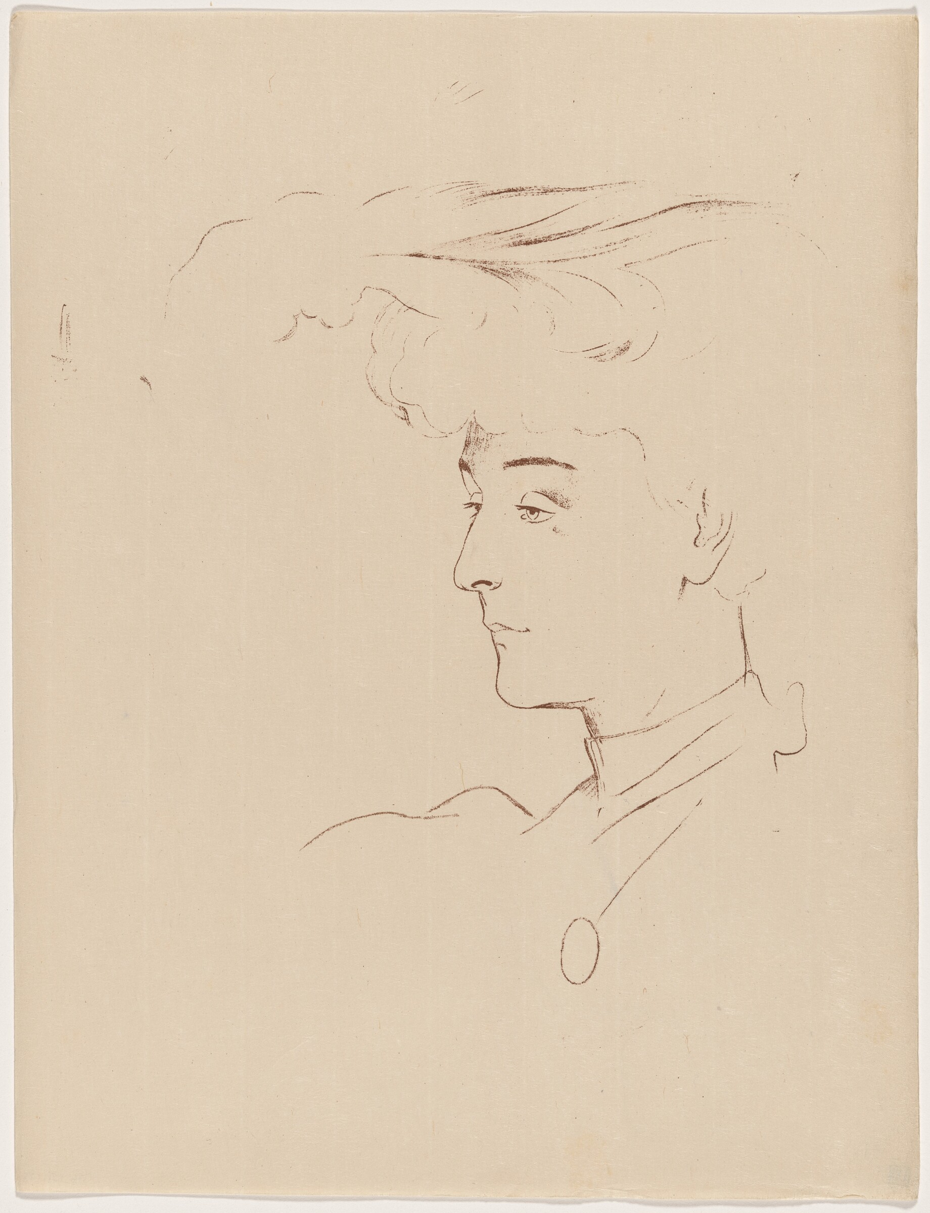 Etude, Antonio de la Gandara, 1895