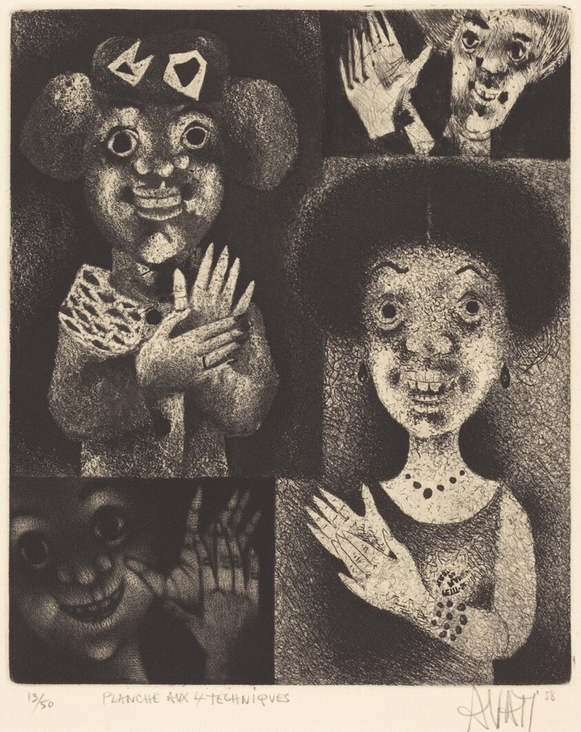 Planche aux Quatre Techniques