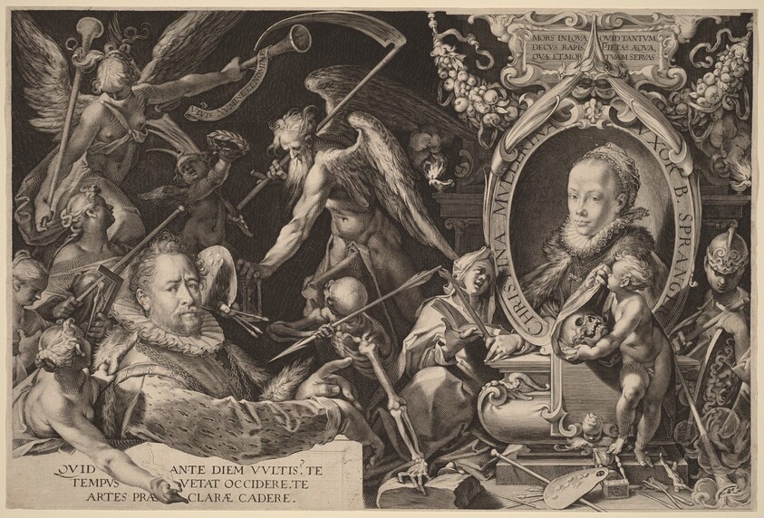 Bartholomaeus Spranger and his Late Wife Christina Muller
