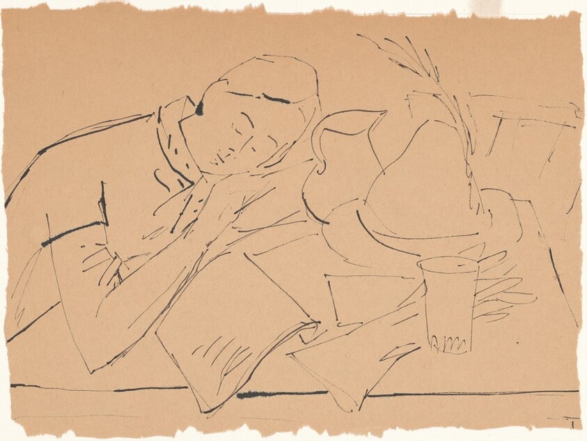 Study for "Model Resting"