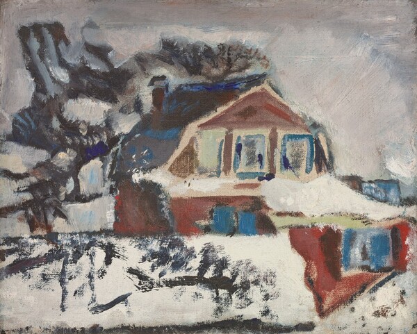 House with Dutch Roof