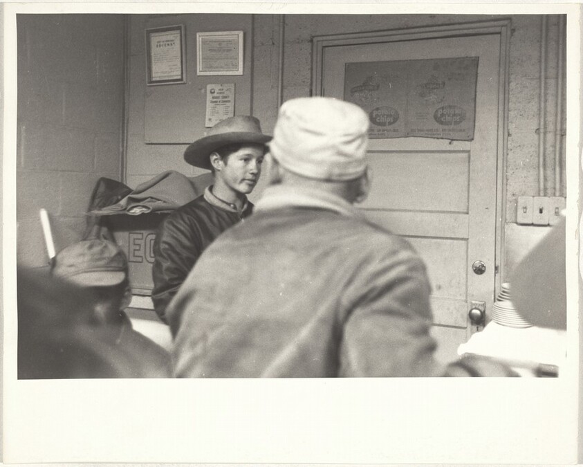 Men in interior--New Mexico