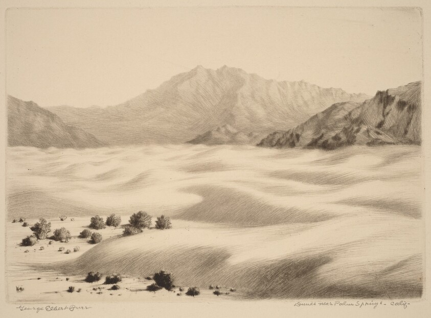 Dunes near Palm Springs, California (no.2)
